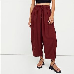 Free people Quinn harem lounge pants - star anise - S